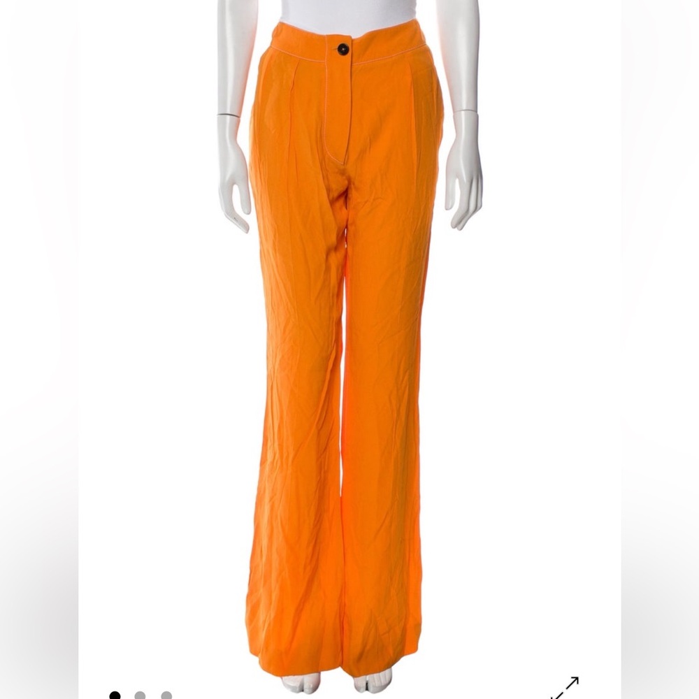 Vibrant Orange Women's Pants